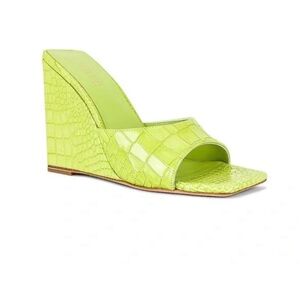 RAYE Nancy Heel in Green sz9 NWOB